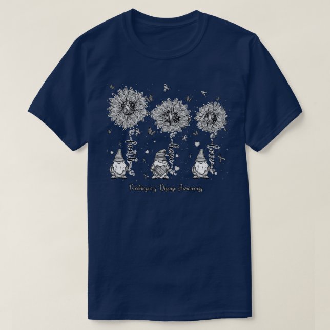 Parkinsons Disease Awareness gnome Trust Sunf T Shirt (Design framsida)
