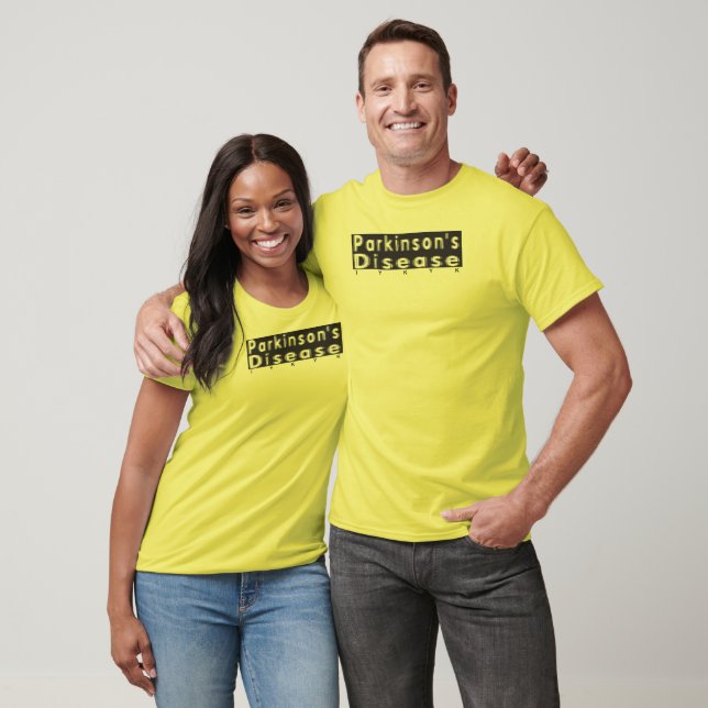 Parkinsons Disease IYKYK in Black T Shirt (Unisex)