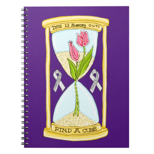 Parkinson's Find a Cure Notebook Anteckningsbok (Framsidan)