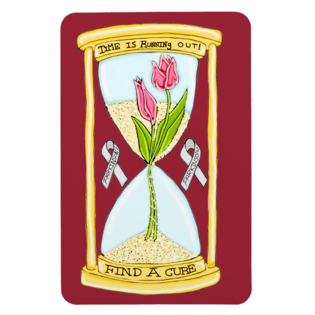 Parkinsons Hitta ett fotofoto Magnet (Vertikal)