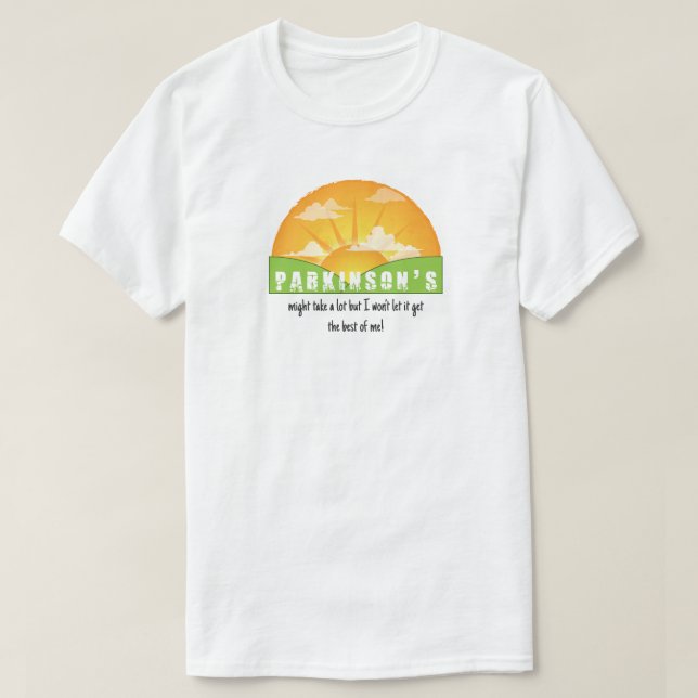 Parkinsons kan ta mycket t shirt (Design framsida)