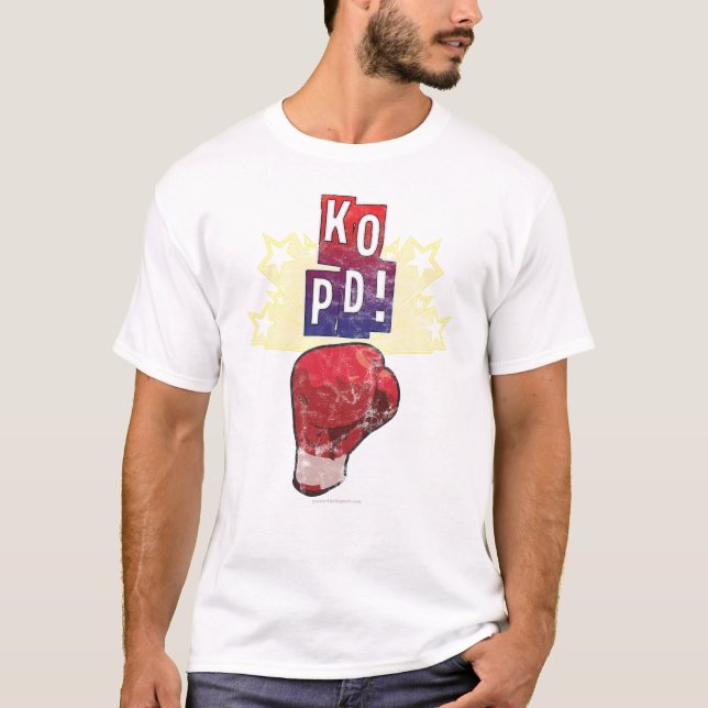 Parkinsons KO Distress T Shirt (Framsida)