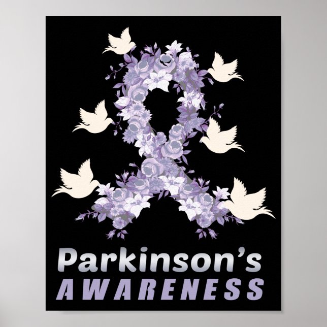 Parkinsons medvetandegörande månad poster (Framsidan)