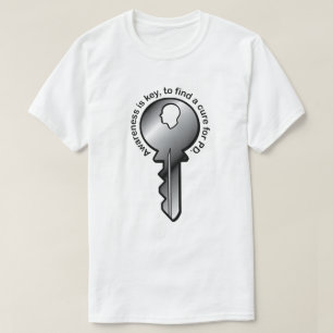 Parkinsons medvetenhet är Nyckel T Shirt