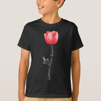 Parkinsons sjukdom Awareness Tulip - April Nationa T Shirt
