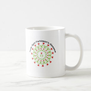 parkinsons sjukdom, parkinsonssjukdom, tulpan, pd kaffemugg