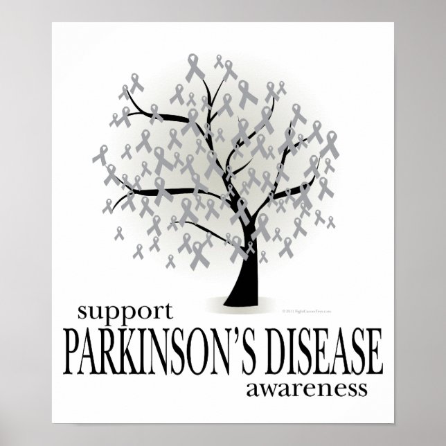Parkinsons sjukdom Träd Poster (Framsidan)
