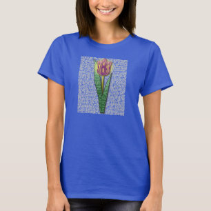 Parkinsons Strength Burst Tulip Violet T Shirt