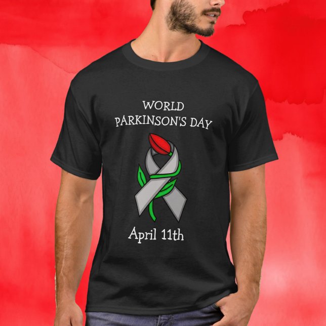 Parkinsons världsdag - elfte april t shirt (Skapare uppladdad)