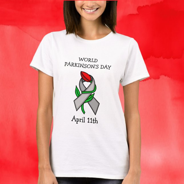 Parkinsons världsdag - elfte april t shirt (Skapare uppladdad)