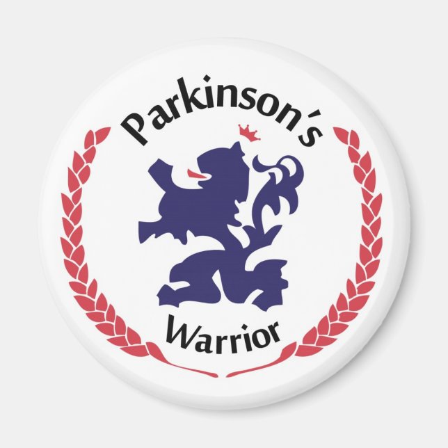 Parkinsons Warrior Magnet (Framsidan)