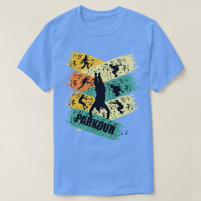 PARKOUR ART DECO T SHIRT (Design framsida)