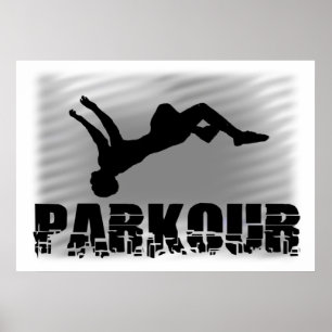 Parkour Athlete poster