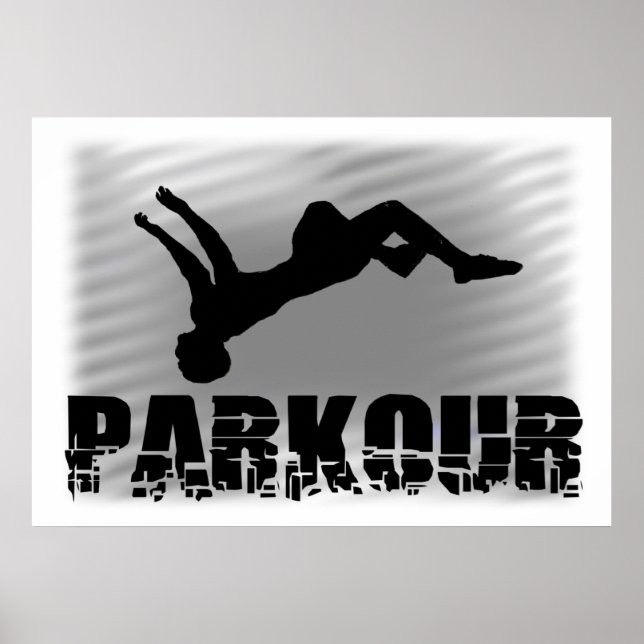 Parkour Athlete poster (Framsidan)