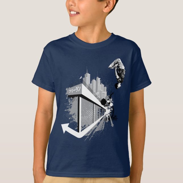 Parkour Backflip Tee (Framsida)