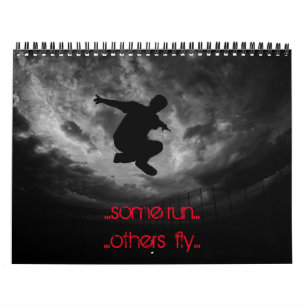 Parkour Calendar B&W Kalender