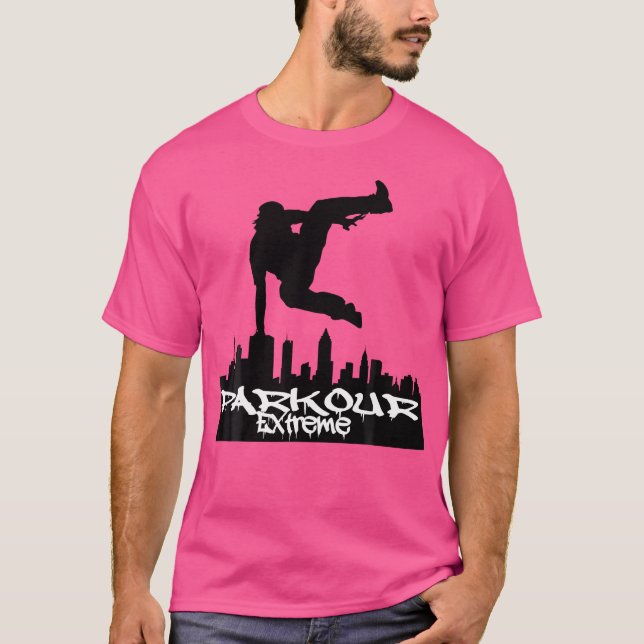 Parkour City Jumper 	 Parkour Free Running Tröja (Framsida)