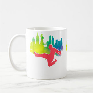 Parkour City Sunset Parkour Freerunning Kaffemugg