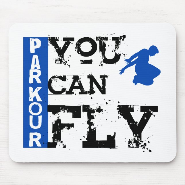 Parkour - du kan flyga musmatta (Framsidan)