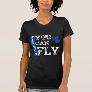 Parkour - du kan flyga tee shirt