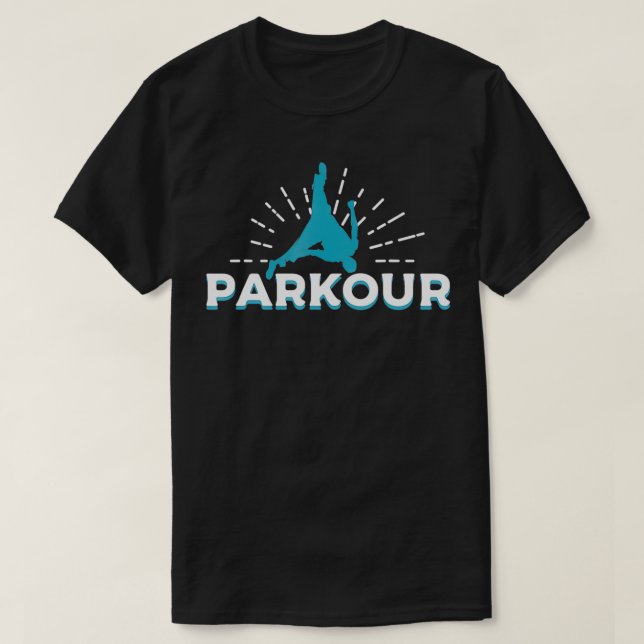 Parkour Etreme Sport T Shirt (Design framsida)