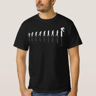 Parkour Evolution - ledigt T Shirt