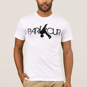 Parkour flipt-skjorta tröja