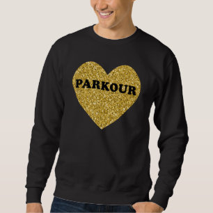 Parkour for Women I Kärlek Parkour Lång Ärmad Tröja