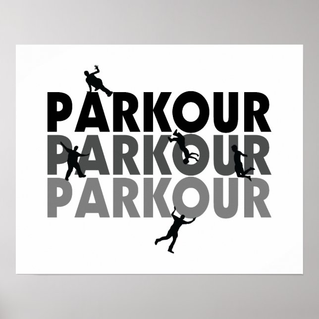 Parkour Free Running Poster (Framsidan)