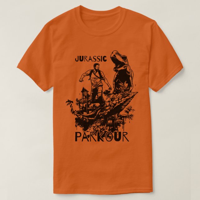 Parkour Free Running T Shirt (Design framsida)