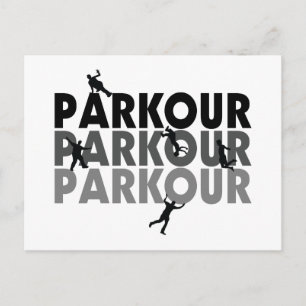 Parkour Free Running Vykort