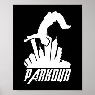 Parkour Freerunner Parkour Springer Poster