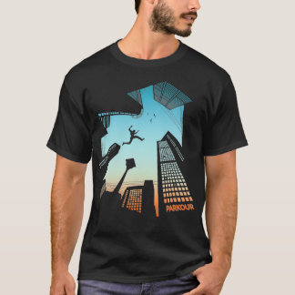 Parkour Freerunning-gåva för manar kvinnor barn T Shirt