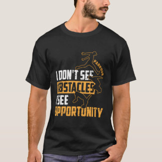 Parkour Freerunning Gift-gåva gratis runda för Chr T Shirt