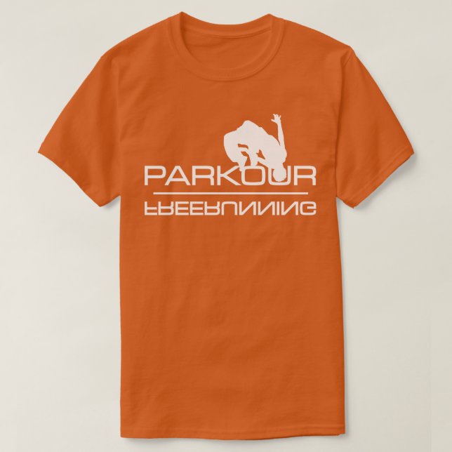 Parkour Freerunning T Shirt (Design framsida)