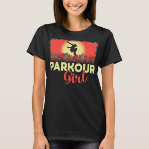 Parkour Freerunning Traceur Idrottsman Parkour Gir T Shirt