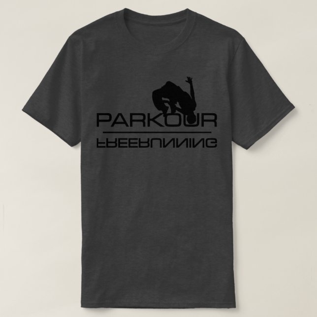 Parkour Freerunning TShirt T Shirt (Design framsida)
