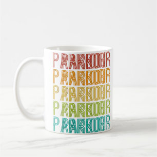 Parkour Fri Löpning Kaffemugg