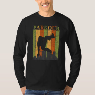 Parkour Fri Löpning Traceur Freestyle Extrem Spo T Shirt