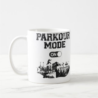 Parkour Fri Löpning Traceur Vintage Parkour Mode Kaffemugg