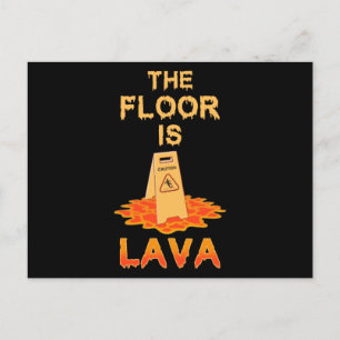 Parkour Golv är Lava Vykort