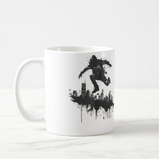 Parkour i staden Sporty Parkour Kaffemugg
