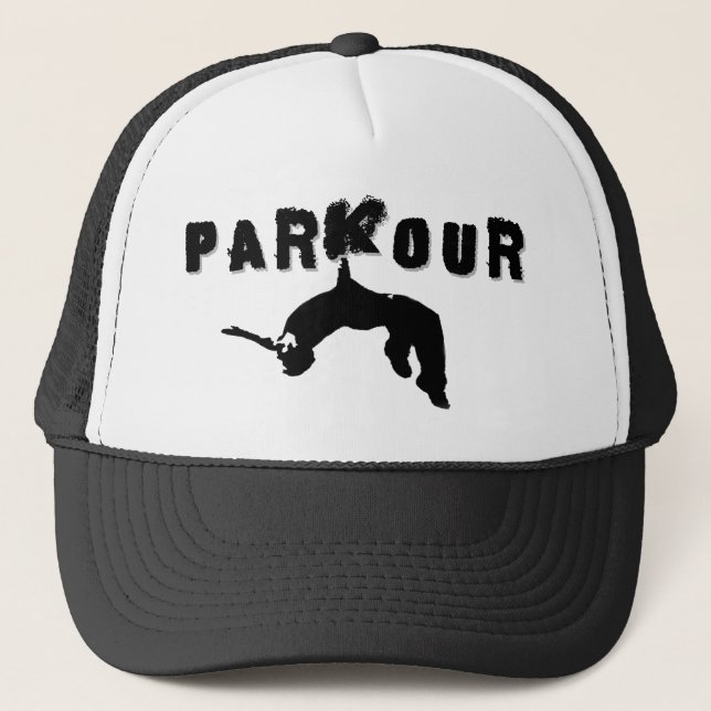 Parkour idrottsman truckerkeps (Framsida)
