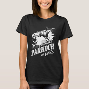 Parkour Inga Gränser Freestyle Freerunning Extre T Shirt