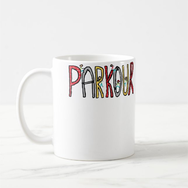 Parkour Kaffemugg (Vänster)