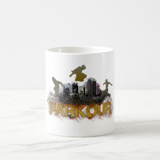 parkour kaffemugg
