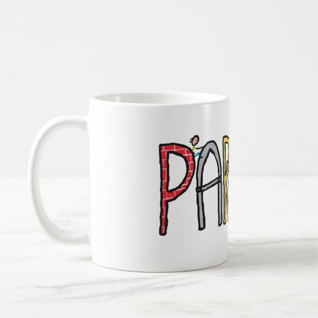 Parkour Kaffemugg (Vänster)
