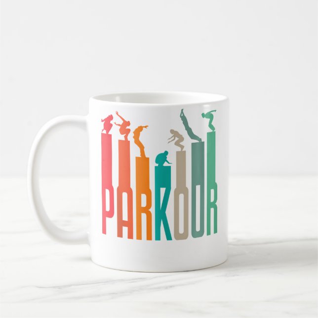 Parkour Kaffemugg (Vänster)