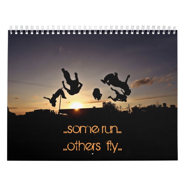 Parkour kalender (Omslag)