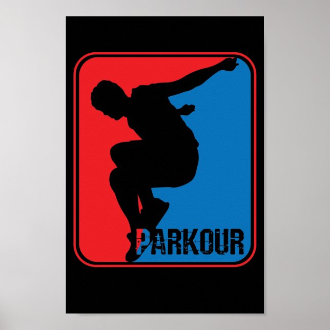 Parkour Logotyp Poster (Framsidan)